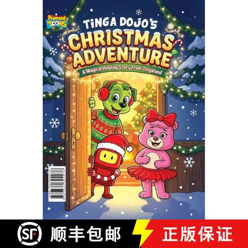 【3-4周达】精装 Tinga Dojo's Christmas Adventure [9789364304276]
