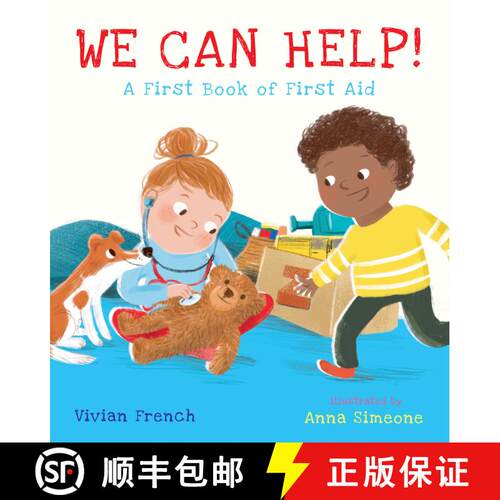 【3-4周达】精装 We Can Help!: A First Book of First Aid: (An Educational Picture Book That Explores B... [9781536250114]