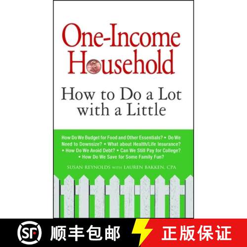 【3-4周达】One-Income Household: How to Do a Lot with a Little [9781605501338]