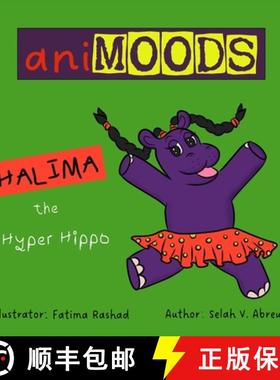 【3-4周达】Animoods: Halima the Hyper Hippo [9781960903228]