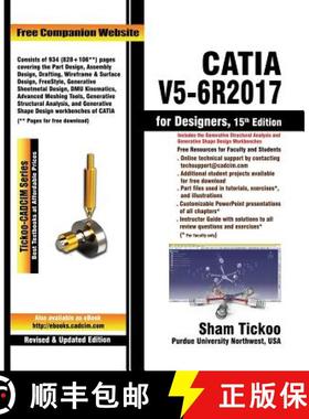 预订 CATIA V5-6R2017 for Designers [9781640570108]