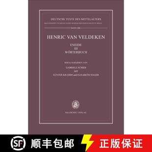 Veldeken Eneide 预订 9783050012247 Van Woerterbuch Henric
