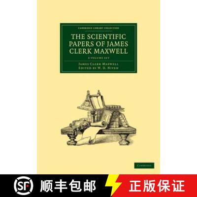【3-4周达】Scientific Papers of James Clerk Maxwell 2 Volume Paperback Set: - The Scientific Papers o... [9781108012270]