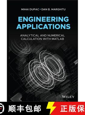 【3-4周达】Engineering Applications: Analytical And Numerical Calculation With Matlab [Wiley化学工程] [9781119093626]