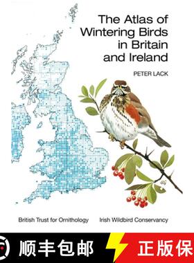 【3-4周达】Atlas of Wintering Birds in Britain and Ireland [9781408138281]