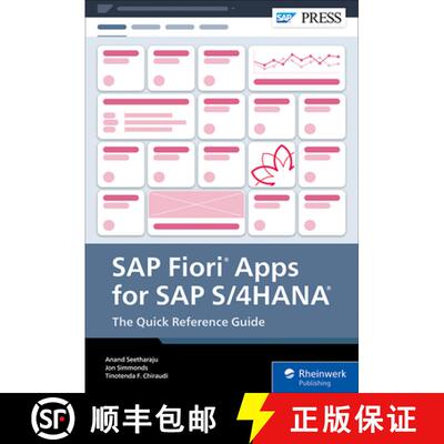 【3-4周达】SAP Fiori Apps for SAP S/4hana: The Quick Reference Guide [9781493227235]