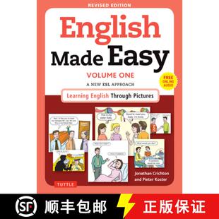 【3-4周达】English Made Easy Volume One: A New ESL Approach: Learning English Through Pictures (Free ... [9780804845243]