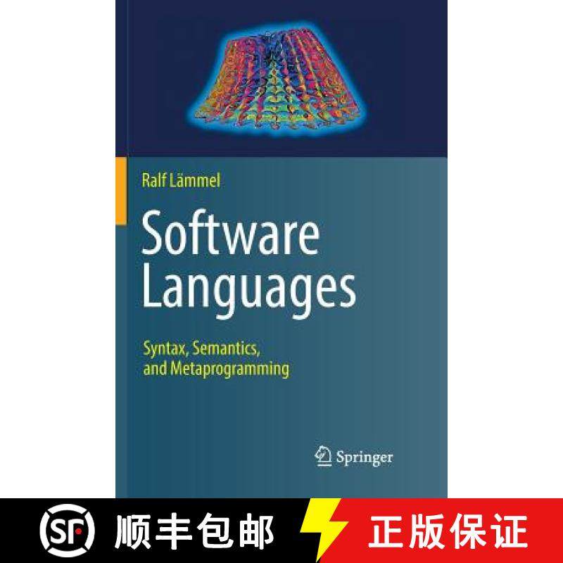 【3-4周达】Software Languages : Syntax, Semantics, and Metaprogramming [9783030081041]