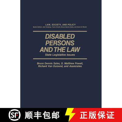 【3-4周达】Disabled Persons and the Law : State Legislative Issues (Softcover reprint of the original... [9781475707960]