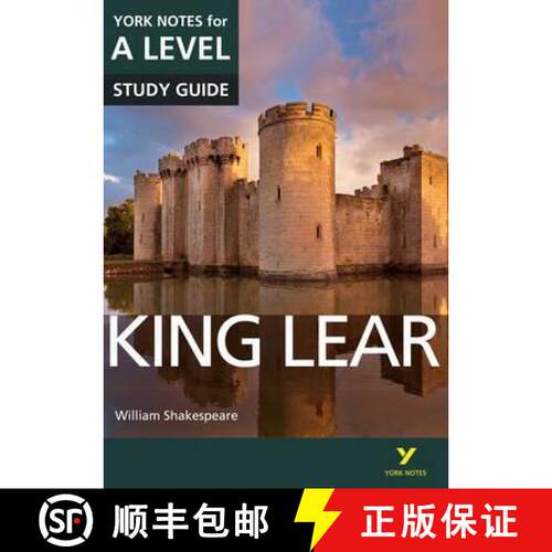 King Lear: York Notes for A-level everything you need to catch up, study and prepare for and 2023 and... [9781447982241]