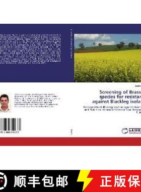 预订 Screening of Brassica species for resistance against Blackleg isolates [9783659811777]