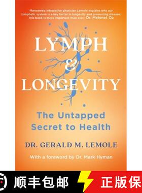 【3-4周达】LYMPH & LONGEVITY: The Untapped Secret to Health [9781472293978]