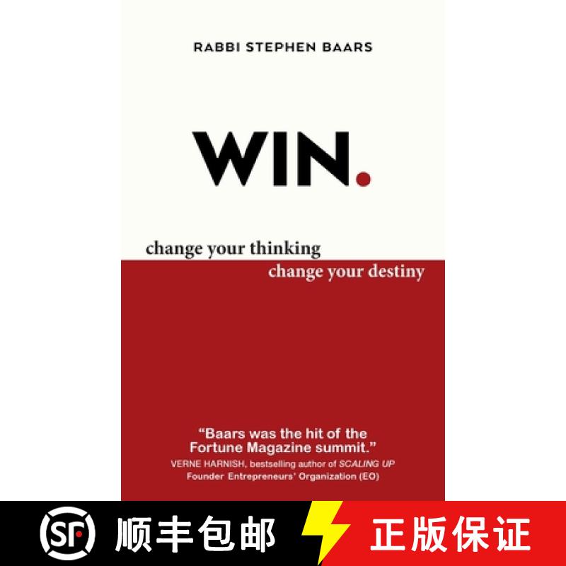 【3-4周达】Win: Change Your Thinking, Change Your Destiny [9781930835214]