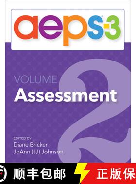 【3-4周达】Assessment, Evaluation, and Programming System for Infants and Children (AEPS (R)-3): Curr... [9781681255200]