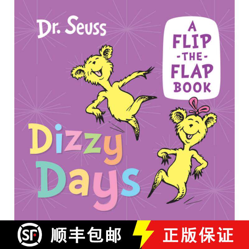 【3-4周达】DIZZY DAYS BRD : A flip-the-flap book [9780008592295]