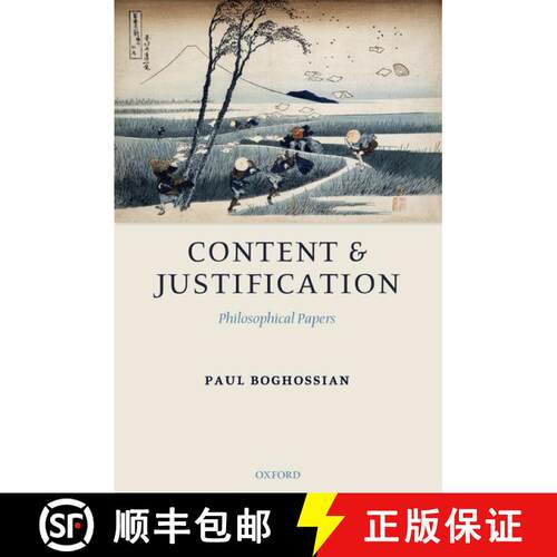 【3-4周达】精装 Content and Justification: Philosophical Papers [9780199292103]
