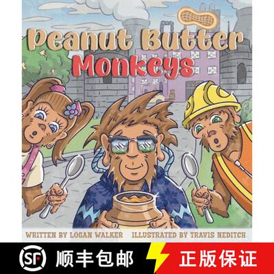 【3-4周达】精装 Peanut Butter Monkeys [9798234006288]