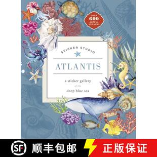 【3-4周达】Sticker Studio: Atlantis: A Sticker Gallery of the Deep Blue Sea [9781250279354]