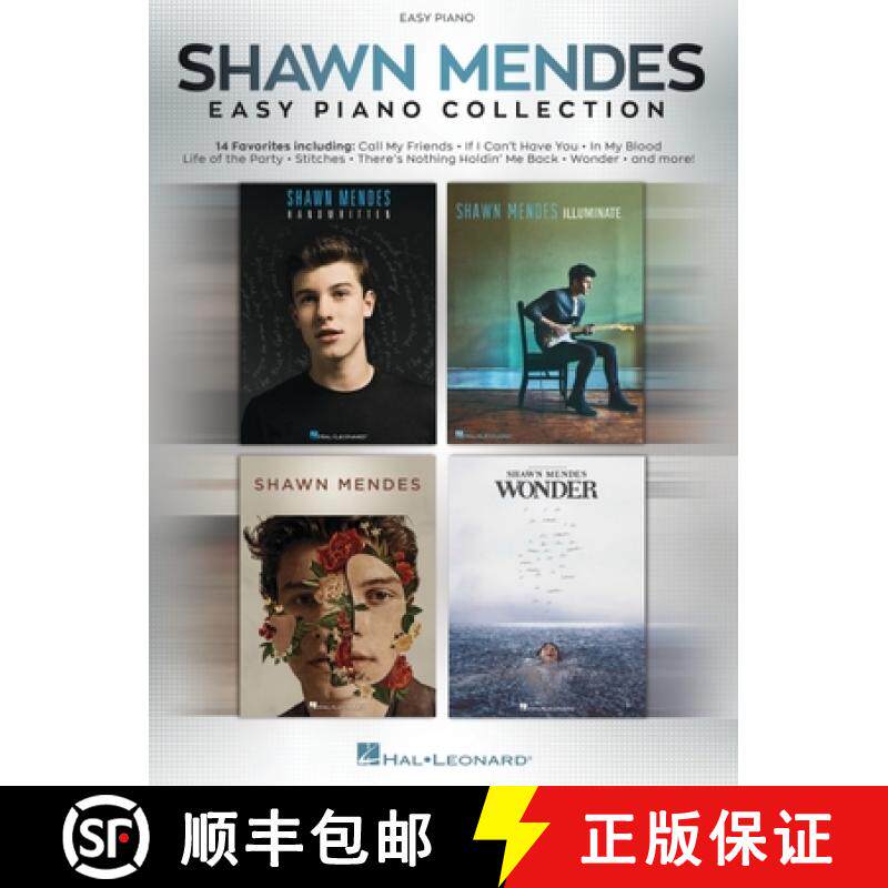 【3-4周达】Shawn Mendes - Easy Piano Collection [9781705132258]