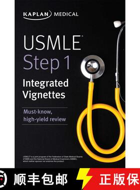 【3-4周达】USMLE Step 1: Integrated Vignettes: Must-know, high-yield review [9781506246901]