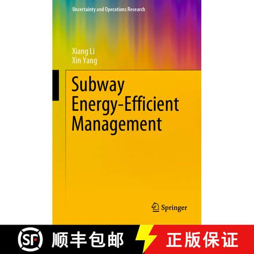 【3-4周达】精装 Subway Energy-Efficient Management [9789811577840]