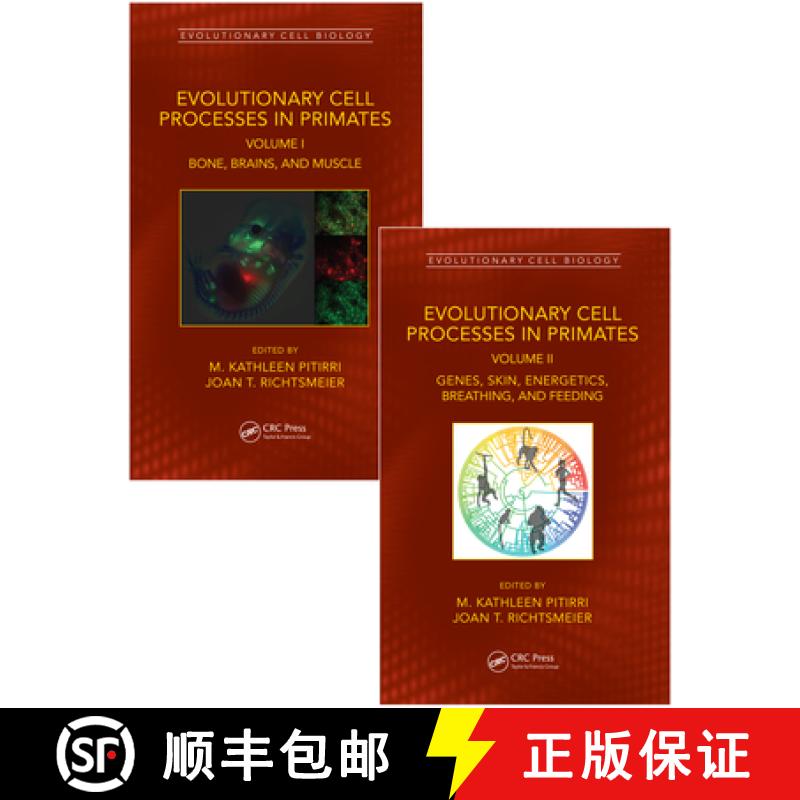 【3-4周达】Evolutionary Cell Processes in Primates: Two Volume Set [9781032073552]