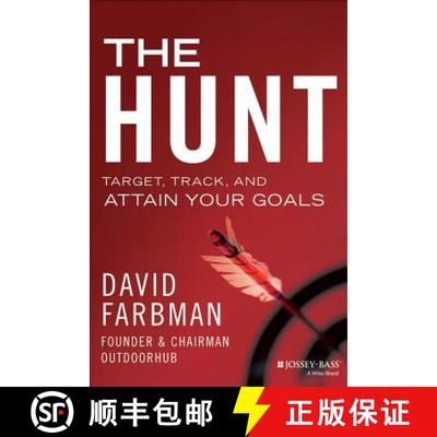 【2-3周达】The Hunt : Target, Track, and Attain Your Goals [9781118858240]
