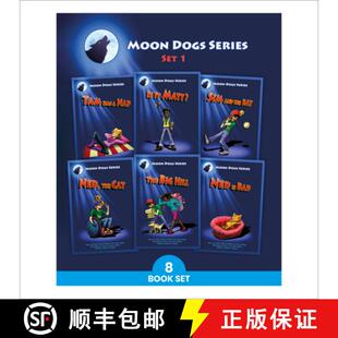 【3-4周达】Phonic Books Moon Dogs Set 1: Decodable Books for Older Readers (Alphabet at CVC Level) [9781783692972]
