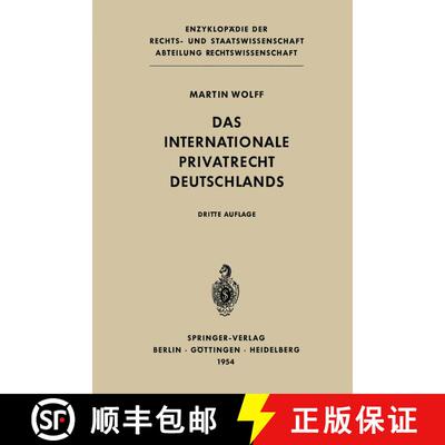 【3-4周达】Das Internationale Privatrecht Deutschlands (3. Auflage 1954) [9783642860560]