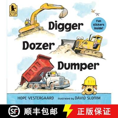 【3-4周达】Digger, Dozer, Dumper [9780763699697]