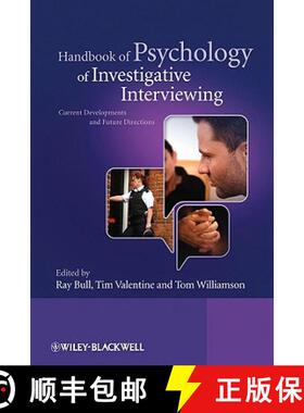【3-4周达】Handbook Of Psychology Of Investigative Interviewing - Current Developments And Future Dir... [9780470512685]