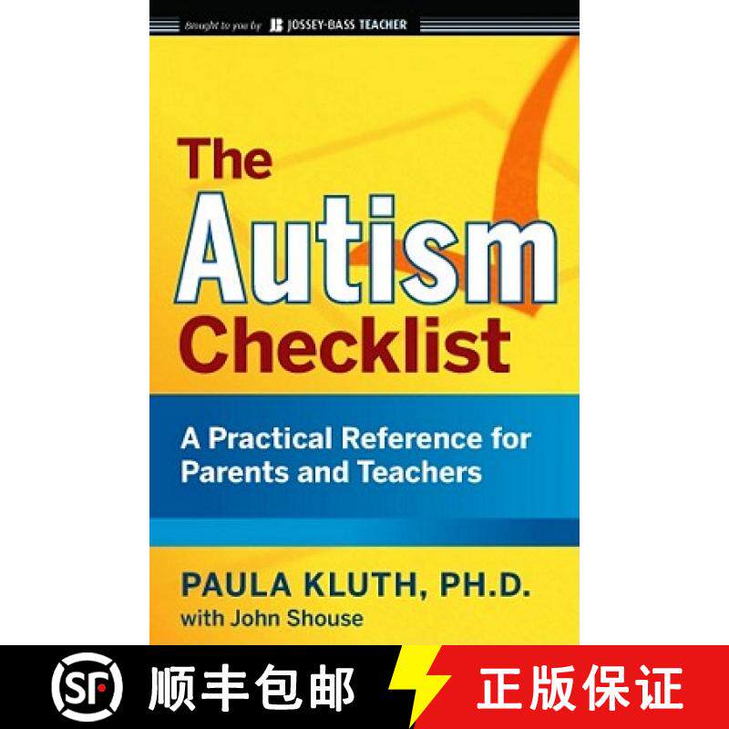 【3-4周达】The Autism Checklist: A Practical Reference For Parents And Teachers [Wiley教育学] [9780470434086]