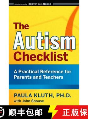 【3-4周达】The Autism Checklist: A Practical Reference For Parents And Teachers [Wiley教育学] [9780470434086]