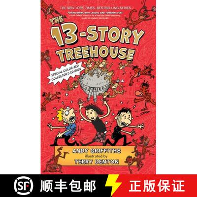 【3-4周达】精装 The 13-Story Treehouse (Special Colorized Collector's Edition): Monkey Mayhem! [9781250846976]