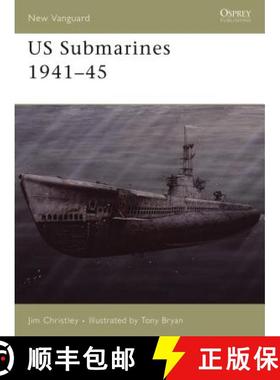 预订 Us Submarines 1941-45 [9781841768595]