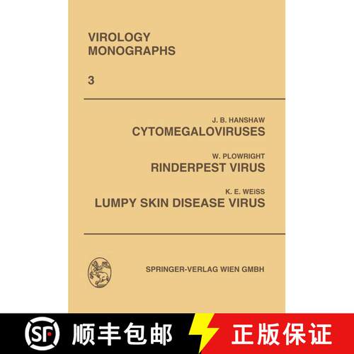 【3-4周达】Cytomegaloviruses. Rinderpest Virus. Lumpy Skin Disease Virus [9783662388501]