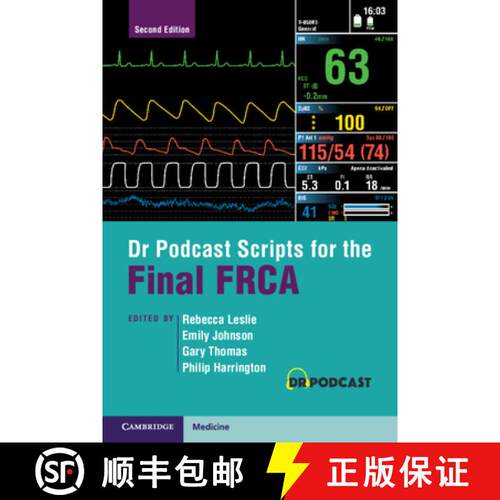 【3-4周达】Dr Podcast Scripts for the Final FRCA [9781009267465]