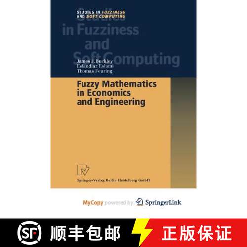 【3-4周达】Fuzzy Mathematics in Economics and Engineering [9783662003268]