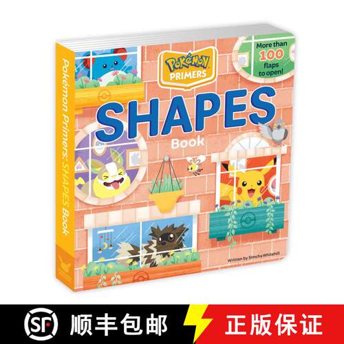 【3-4周达】Pokémon Primers: Shapes Book, 4 [9781604382129]