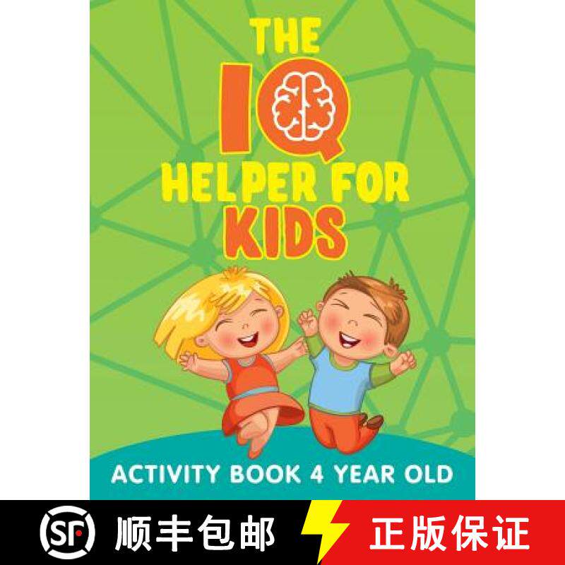 【3-4周达】The IQ Helper for Kids: Activity Book 4 Year Old [9781682602980]