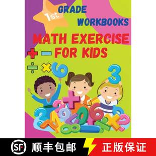 Kids Preschool For Math Learning Workbook Ac... Workbooks Exercise Kindergarten 4周达 9781803852867 Grade