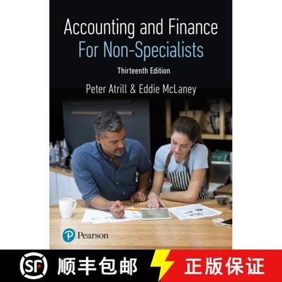 【3-4周达】精装 Accounting and Finance for Non-Specialists + MyLab Accounting (Package) [9781292470603]