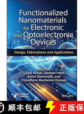 【3-4周达】用于电子与光电器件的功能化纳米材料 Functionalized Nanomaterials for Electronic and Op toel... [9781394214075]