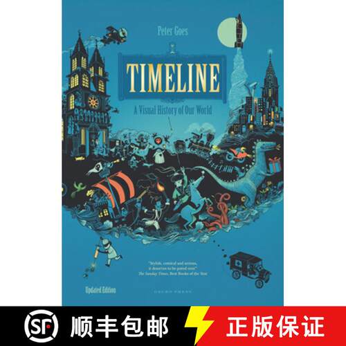 【3-4周达】精装 Timeline (Revised Edition): A Visual History of Our World [9798765689226]