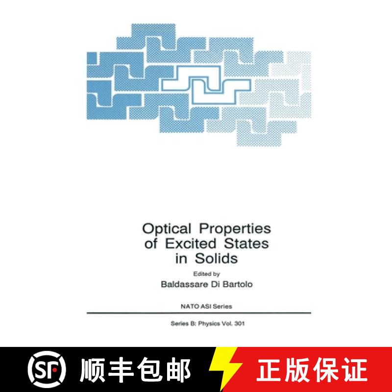 【3-4周达】Optical Properties of Excited States in Solids [9780306443169]