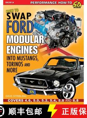 【3-4周达】How to Swap Ford Modular Engines into Mustangs, Torinos and More [9781613255780]