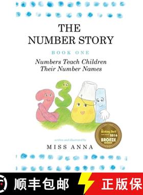 【3-4周达】The Number Story 1 / The Number Story 2: Numbers Teach Children Their Number Names / Numbe... [9780996216487]