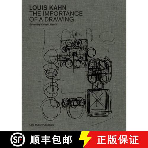 【3-4周达】精装 Louis Kahn: The Importance of a Drawing [9783037786444]
