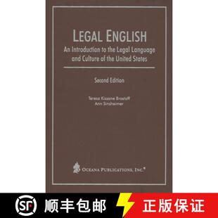 【3-4周达】Legal English: An Introduction to the Legal Language and Culture of the United States [9780379215083]
