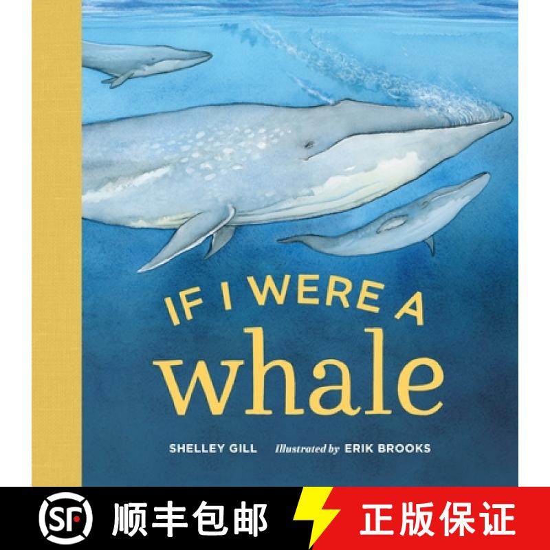 【3-4周达】If I Were a Whale: A Board Book for Toddlers Ages 1-3 (Toddler Stocking Stuffers) [9781632171047]